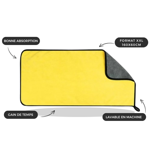 Serviette de séchage XXL